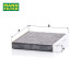 MANN-FILTER Activated Carbon Cabin Air Filter For Toyota Alphard/Camry/Innova/Prius/Yaris/Vellfire