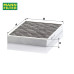 MANN-FILTER Activated Carbon Cabin Air Filter For Mercedes-Benz CL-Class / S-Class