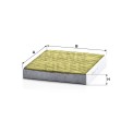 MANN-FILTER FP2440 FreciousPlus Cabin Air Filter For Ford Focus / Volvo S40