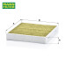 MANN-FILTER FreciousPlus Cabin Air Filter For Audi A1 / A2