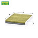 MANN-FILTER FreciousPlus Cabin Air Filter For Audi A3 / TT