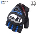 SCOYCO Breathable Half Finger Motorcycle Gloves (MC44D)