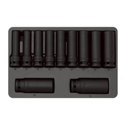 Seneca 11 Piece 1/2" Drive Deep Impact Socket Set