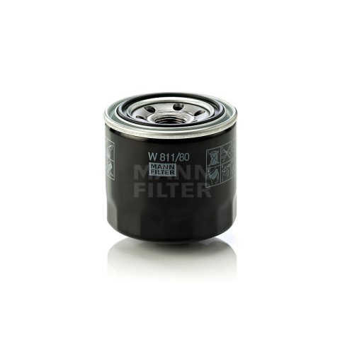 MANN-FILTER W811/80 Premium Oil Filter Hyundai / Kia / Mitsubishi